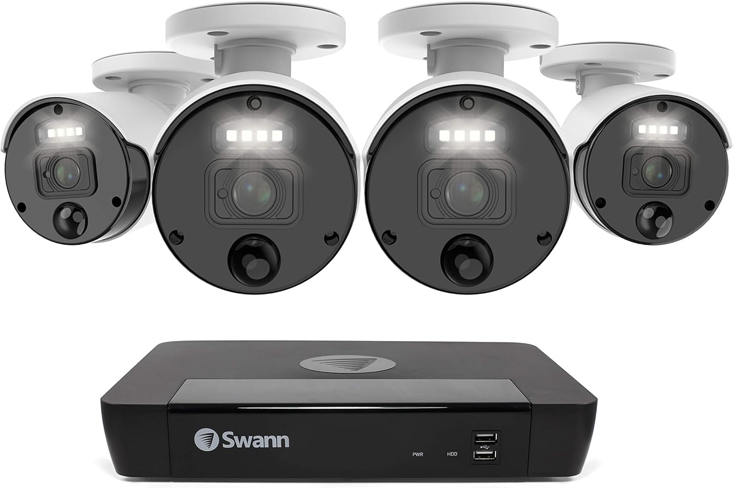 Swann Security Camera System 10 Camera 16 Channel POE NVR 4K Wired Surveillance SWNVK-1676810 V386