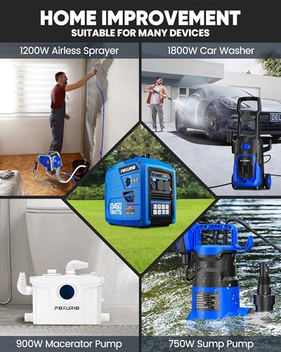 4000 Watt Inverter Generator, 120V Gas Powered, RV Ready L1192
