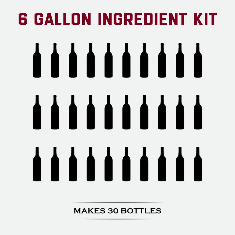 Fontana Wine Making Ingredient Kit - Merlot 6 Gallon E8563