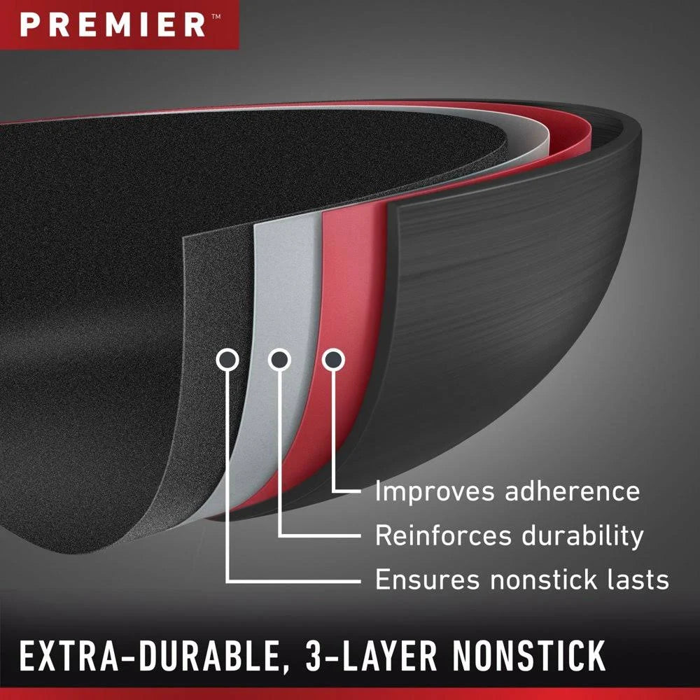 Calphalon Premier Hard-Anodized Nonstick 7-Quart Sauteuse with Cover X650207