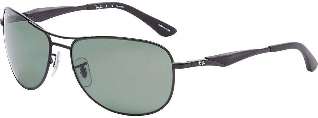 Ray-Ban RB3519 Metal Sunglasses Matte Black D1416