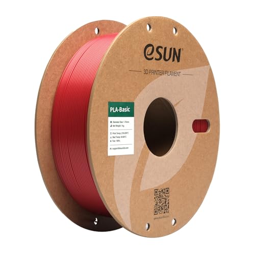 eSUN PLA Basic Filament 1.75mm 1KG Black 2Pack Y749548