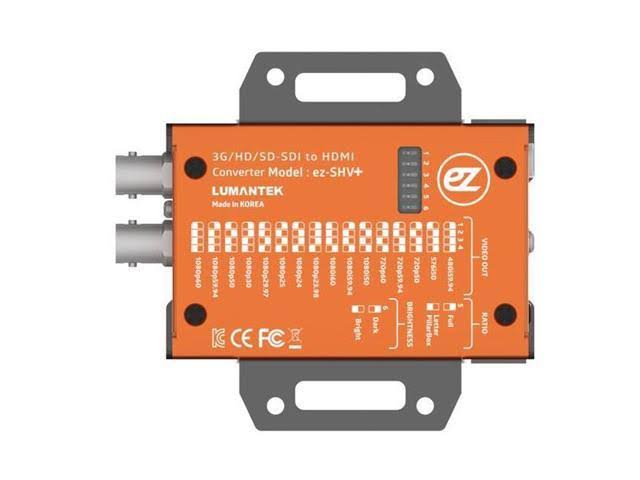 Lumantek EZ-SHV+ SDI to HDMI Converter with Display and Scaler A73216