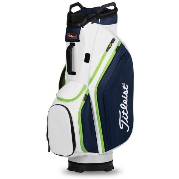 Titleist Cart 14 Lightweight Golf Bag - Black/Black/Red O30984