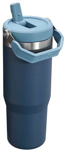 Stanley IceFlow Flip Straw Tumbler 30 oz Insulated Stainless Steel Lilac Z941193