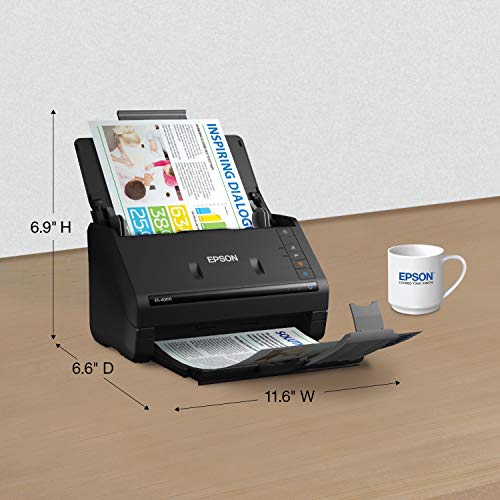 Epson Workforce ES-400 II Color Duplex Desktop Document Scanner for PC and Mac L92747