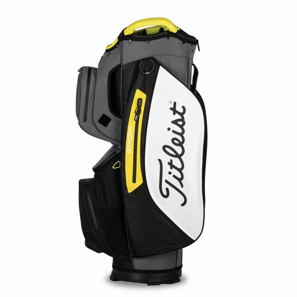 Titleist Cart 15 StaDry Cart Bag, Charcoal/White/Black R18382