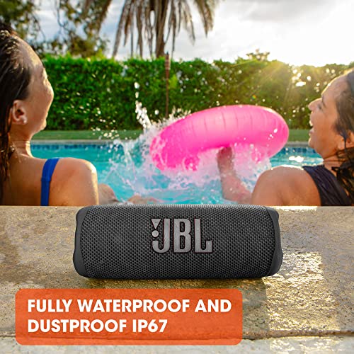 JBL Flip 6 Portable Bluetooth Speaker, IPX7 Waterproof, Blue H15391