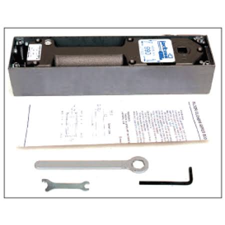 Jackson J990NH0D 900 Series No Hold Open Spring Power Adjustable Floor Mounted Closer Body and Cement Case Basic Package