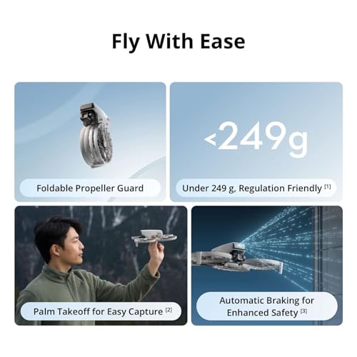 DJI Flip Fly More Combo with RC 2, 4K UHD Camera Drone, Gray T95623