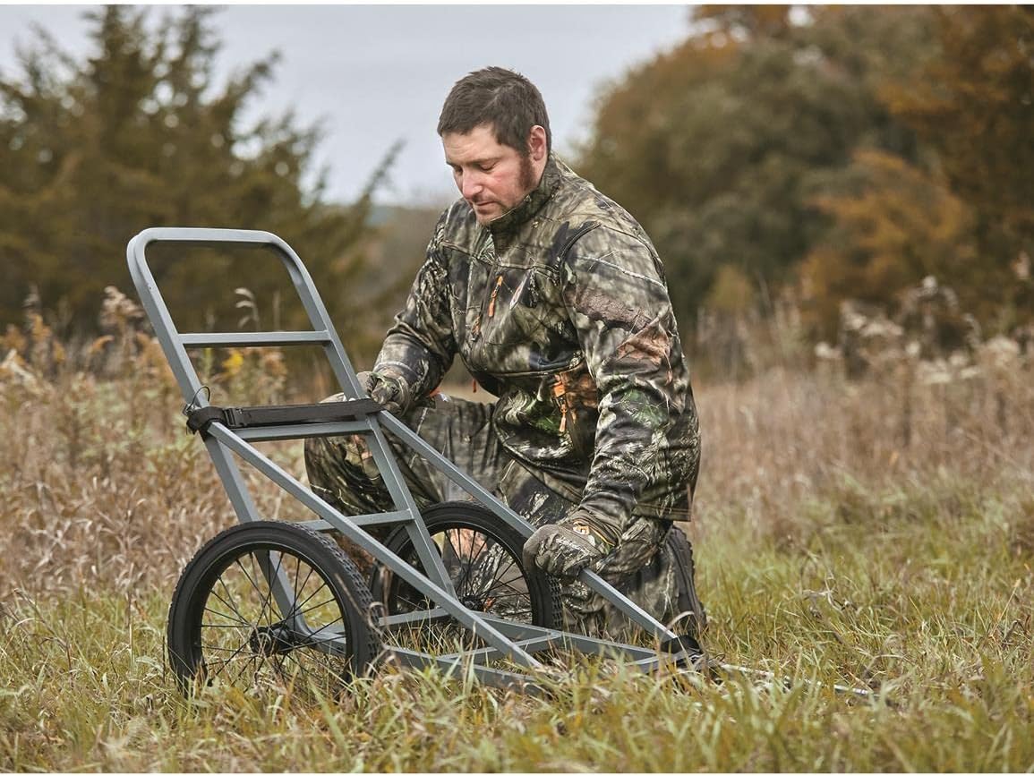 Guide Gear Deluxe Deer Cart Game Hauler with Big Wheels K16002