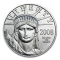 1/10 oz Platinum American Eagle BU (Random Year) by American Heritage Bullion