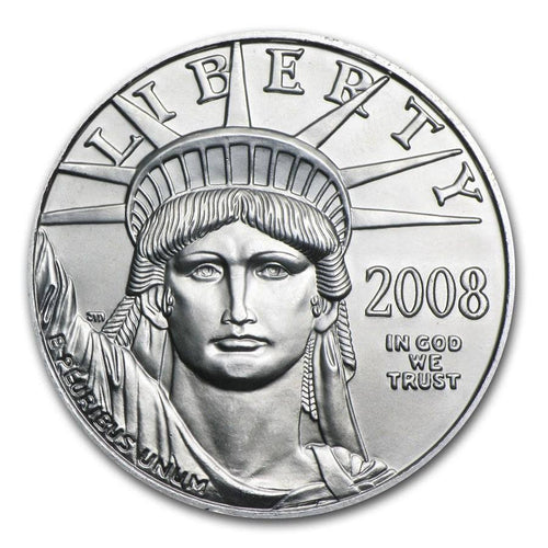 1/10 oz Platinum American Eagle BU (Random Year) by American Heritage Bullion
