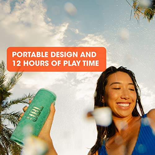 JBL Flip 6 Portable Bluetooth Speaker, IPX7 Waterproof, Blue H15391