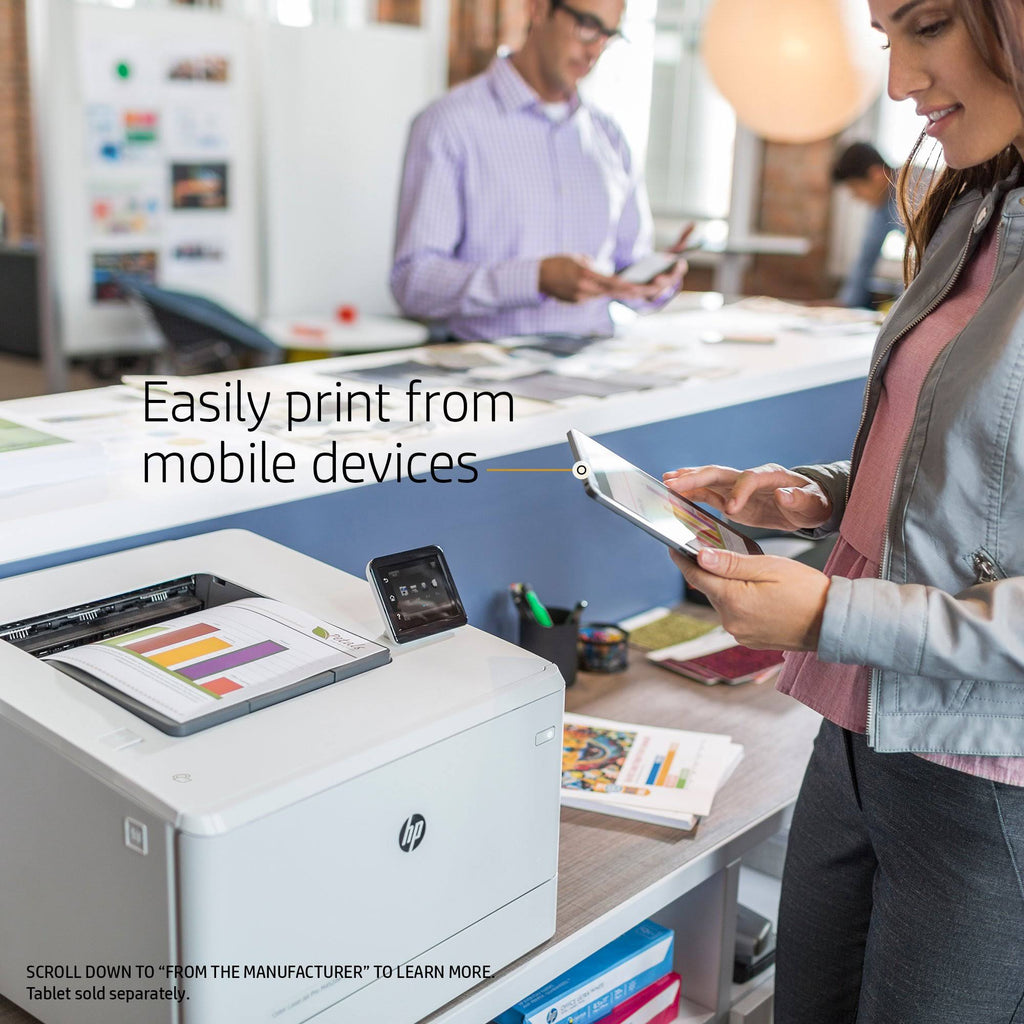 HP LaserJet Pro M452dw Wireless Color Laser Printer with Duplex Printing S57529