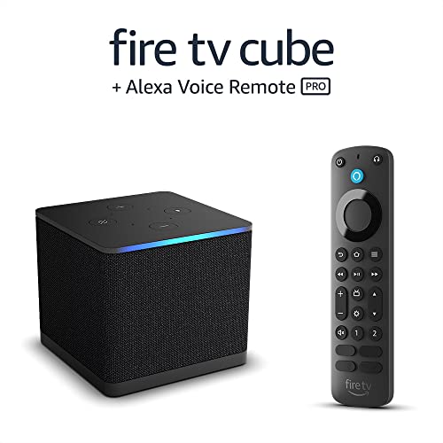 Amazon Fire TV Cube with Alexa, 4K Ultra HD, Wi-Fi 6E Y656