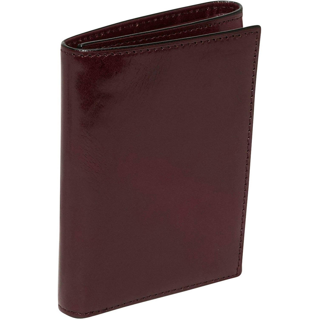Bosca Old Leather Double ID Trifold Wallet Dark Brown G3015