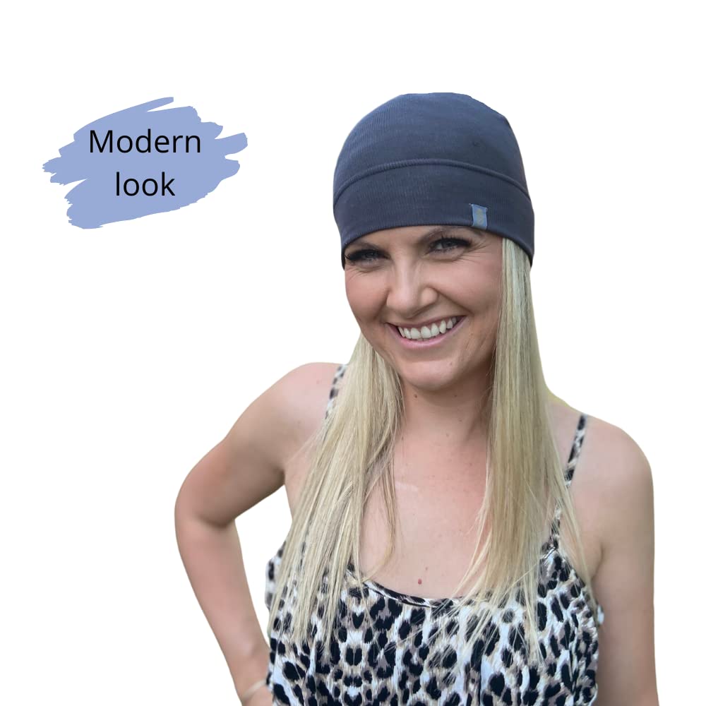 Golden Kocoon EMF Beanie Skull Cap Hat, Bamboo Faraday Fabric, Anti-Radiation P6958