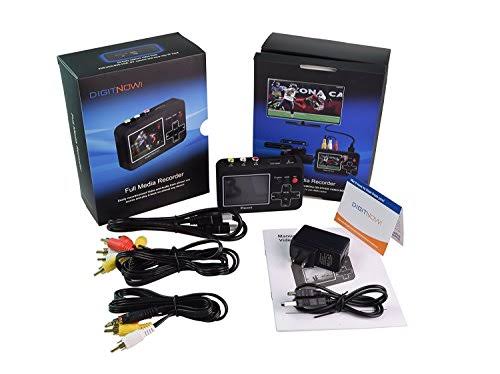 Digitnow Video to Digital Converter for VCR, VHS, Hi8, Camcorder, DVD X344