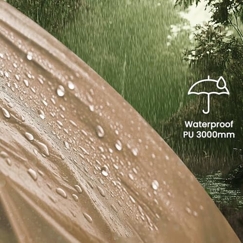 Inflatable Camping Tent with Hand Pump, Waterproof Oxford, 4-6 Person P40923