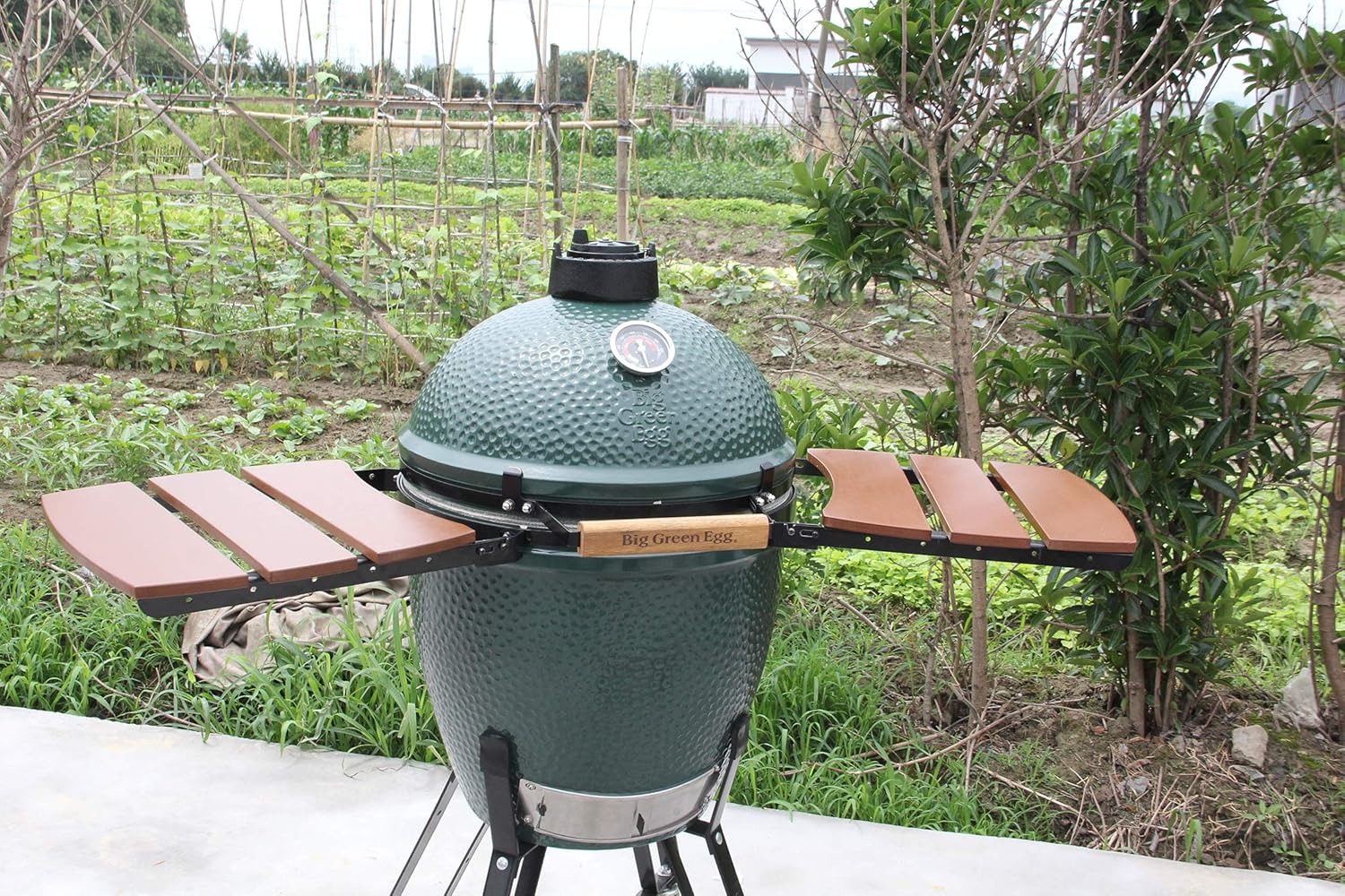 Dracarys Grill Side HDPE Shelves for Big Green Egg, 3 Slats H18141