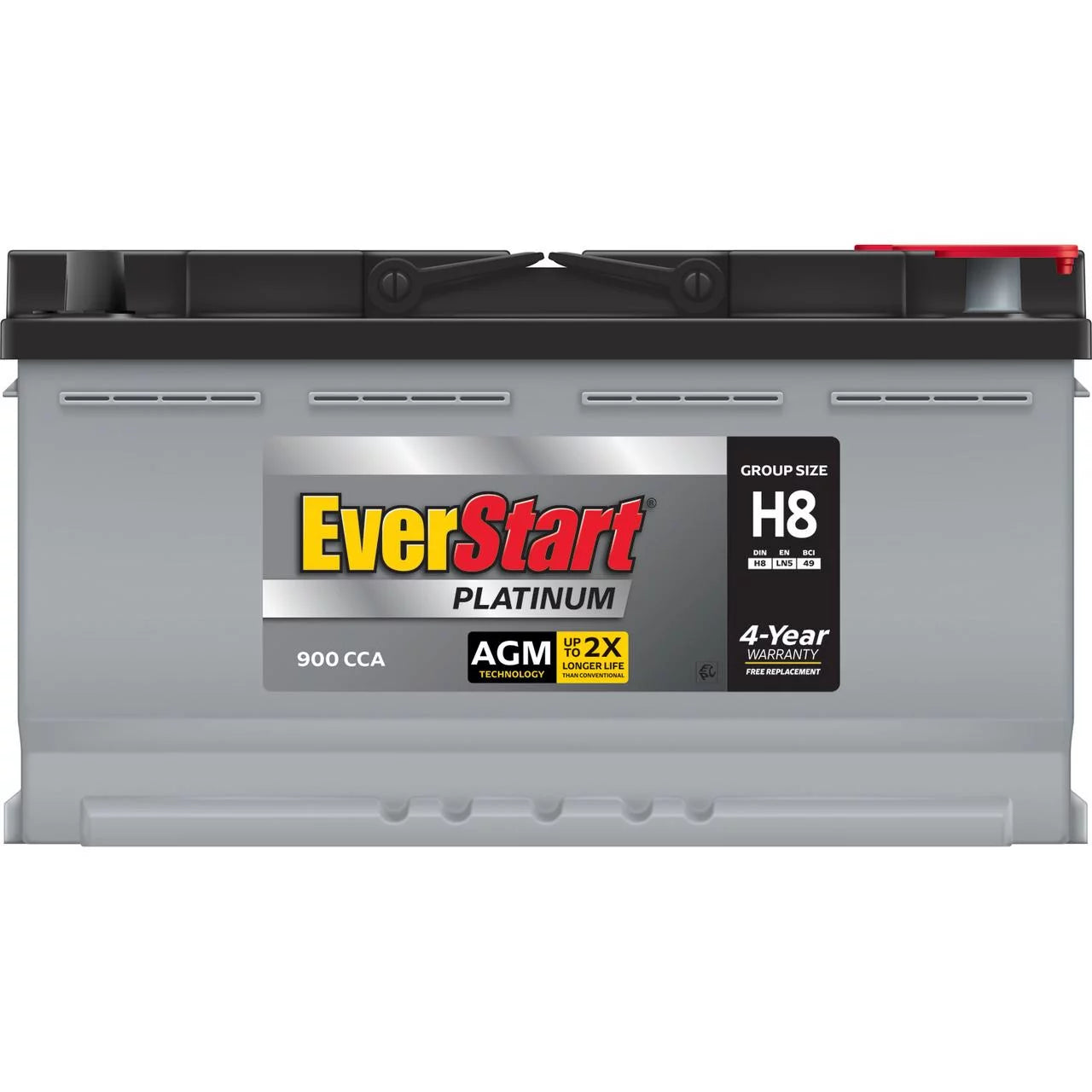 EverStart Platinum AGM Automotive Battery Group Size H8 Q905667