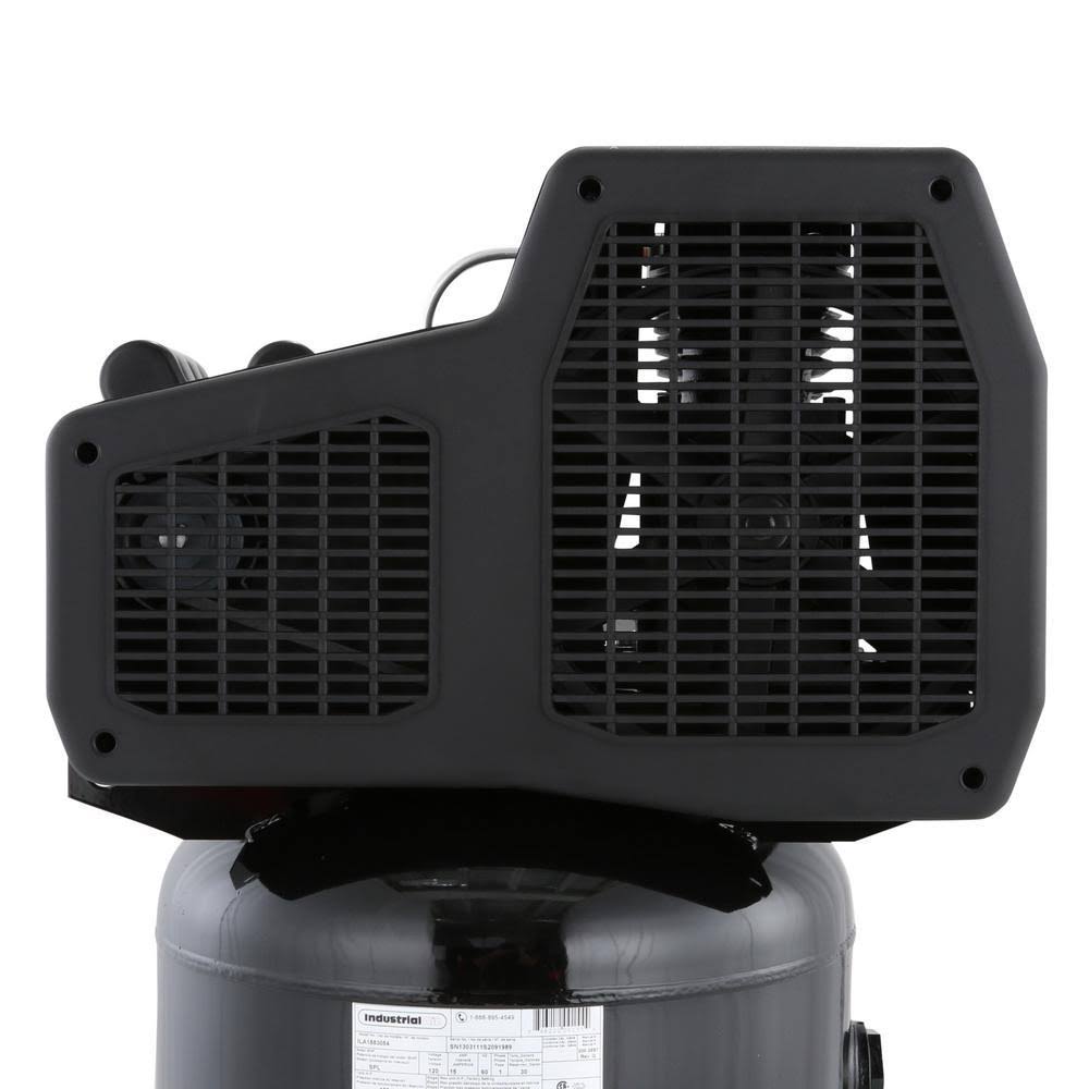Industrial Air ILA1883054 Oil Lubricated Wheeled Electric Air Compressor, 30 gal E5319