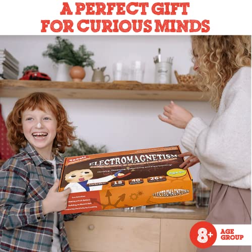 Teenii Electricity and Magnetism Kit STEM Science Kit for Kids Physics Educational Toys E345061