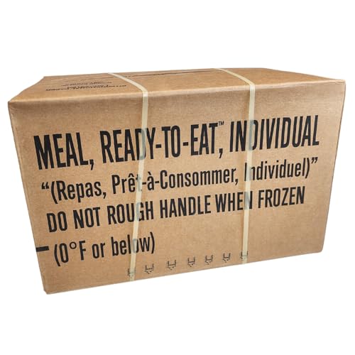 U.S. Military Surplus MRE Case B, Menus 13-24 G97006