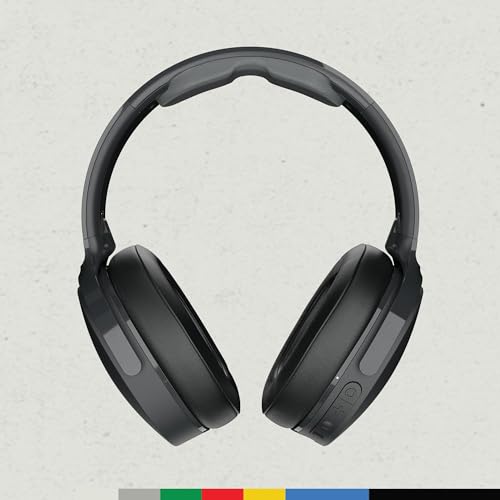 Skullcandy Hesh ANC Over-Ear Noise Cancelling Wireless Headphones, True Black Q480