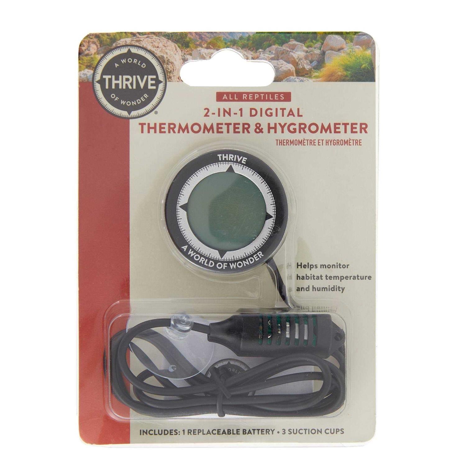 Thrive Thermometer & Hygrometer with Probe