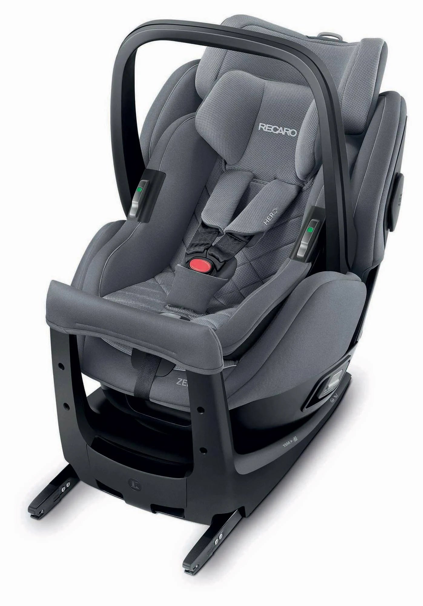 Recaro Zero.1 Elite i-Size Car Seat - Aluminium Grey