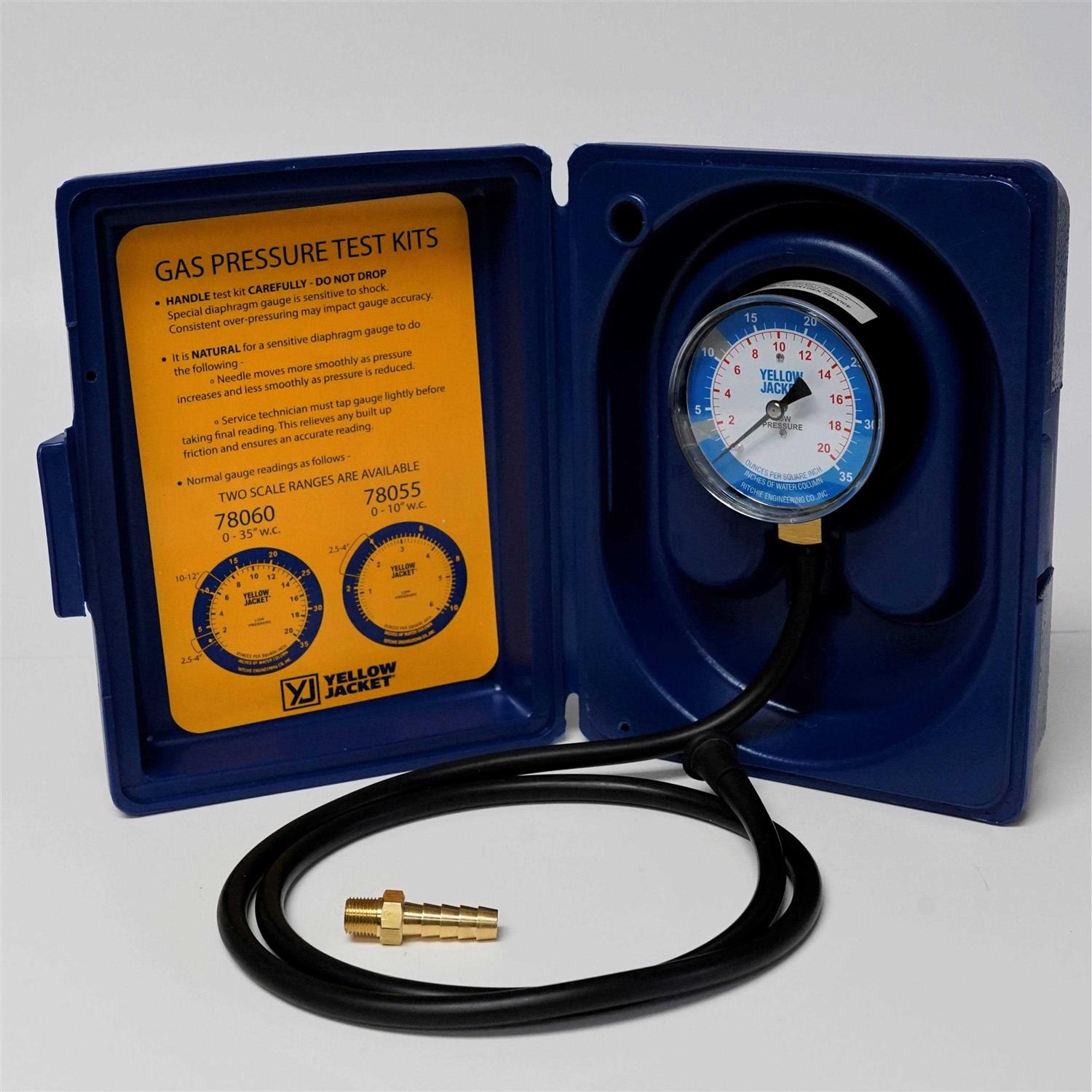 Yellow Jacket 78060 Gas Pressure Test Kit L489862