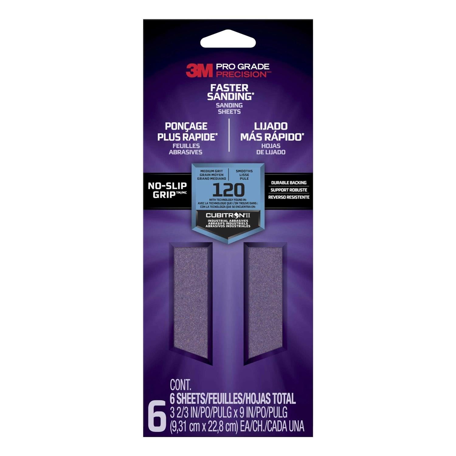 3M Pro Grade Precision Faster Sanding Sheets 9 in x 11
