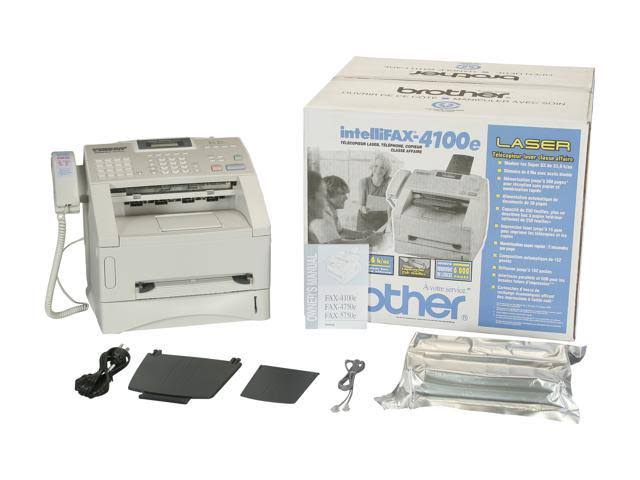Brother IntelliFAX 4100e Monochrome Laser Fax Copier C53153