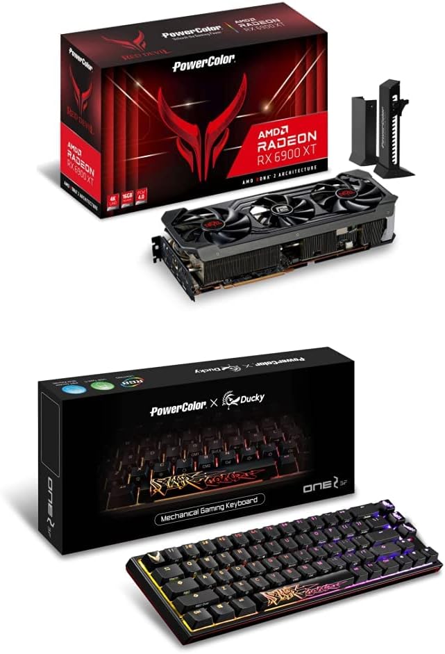 PowerColor Red Devil AMD Radeon™ RX 6900 XT Gaming Graphics Card with 16GB GDDR6 Memory, Powered by AMD RDNA™ 2, Raytracing, PCI Express 4.0, HDMI 2.1, AMD Infinity Cache