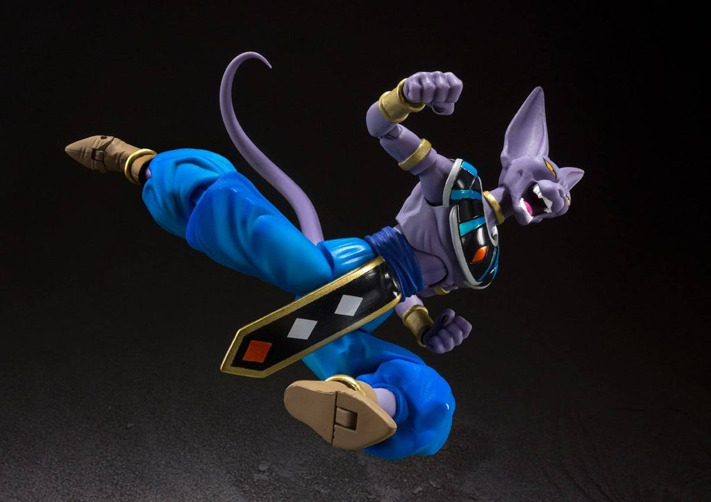 Bandai Tamashii Nations Dragon Ball Super S.H.Figuarts Beerus SDCC 2021 Exclusive Q253