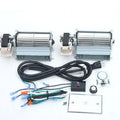 BBQ Factory blotsdv, blotbldv, UZY4 Replacement Dual Fireplace Blower Fan Kit for Monessen Hearth Systems, Vermont Castings, Maj
