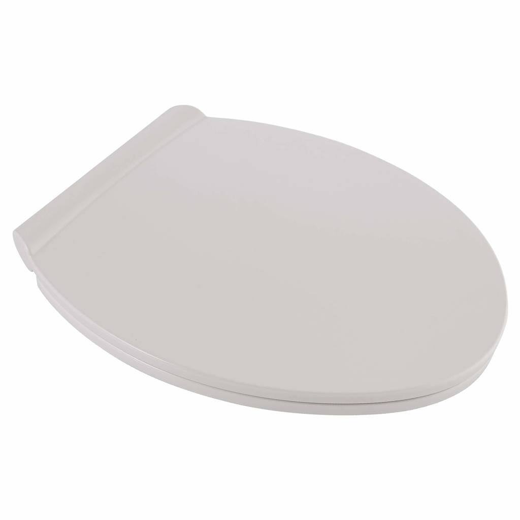 American Standard Contemporary Slow-Close Round Closed Front Toilet Seat with TriVantage in White