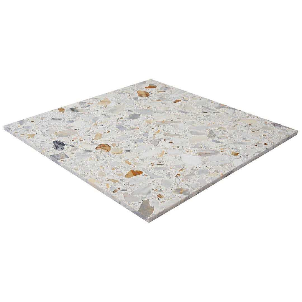 Terra Italia 23.62 in. x 23.62 in. Honed Terrazzo Floor and Wall Tile U74722