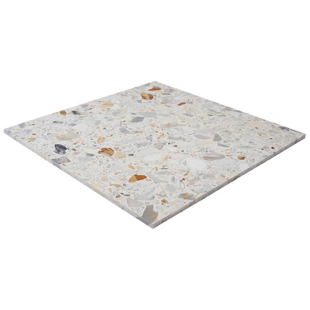 Terra Italia 23.62 in. x 23.62 in. Honed Terrazzo Floor and Wall Tile U74722