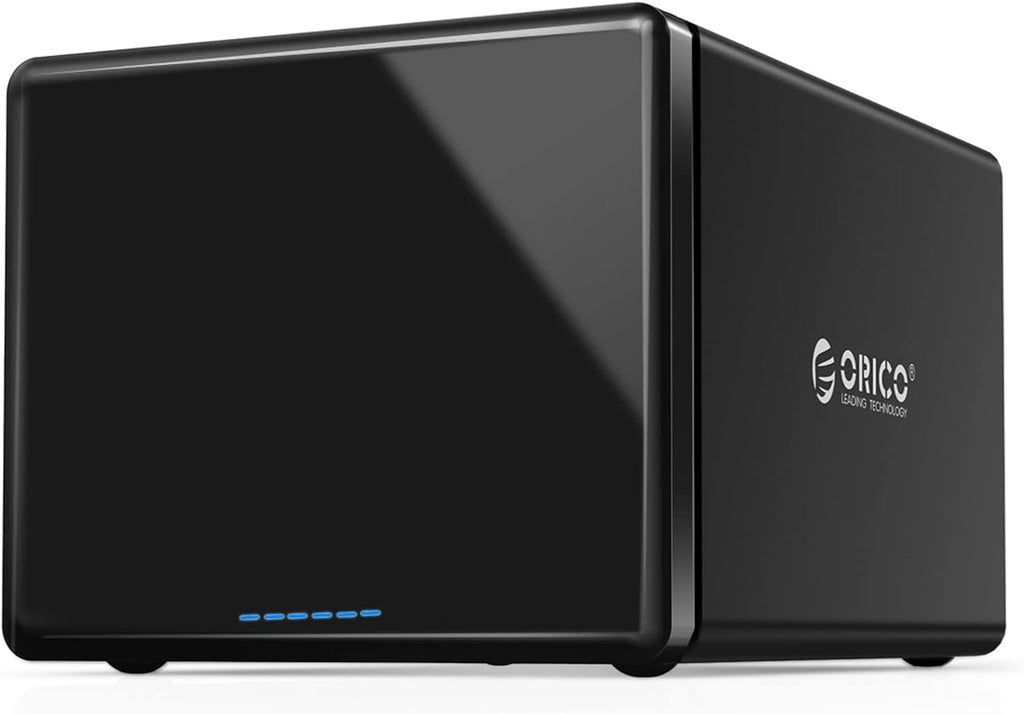 ORICO 5 Bay RAID Hard Drive Enclosure USB 3.0 to SATA for 3.5 inch HDD I643239
