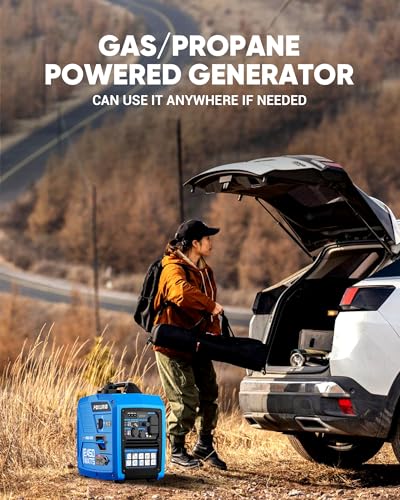 4000 Watt Inverter Generator, 120V Gas Powered, RV Ready L1192