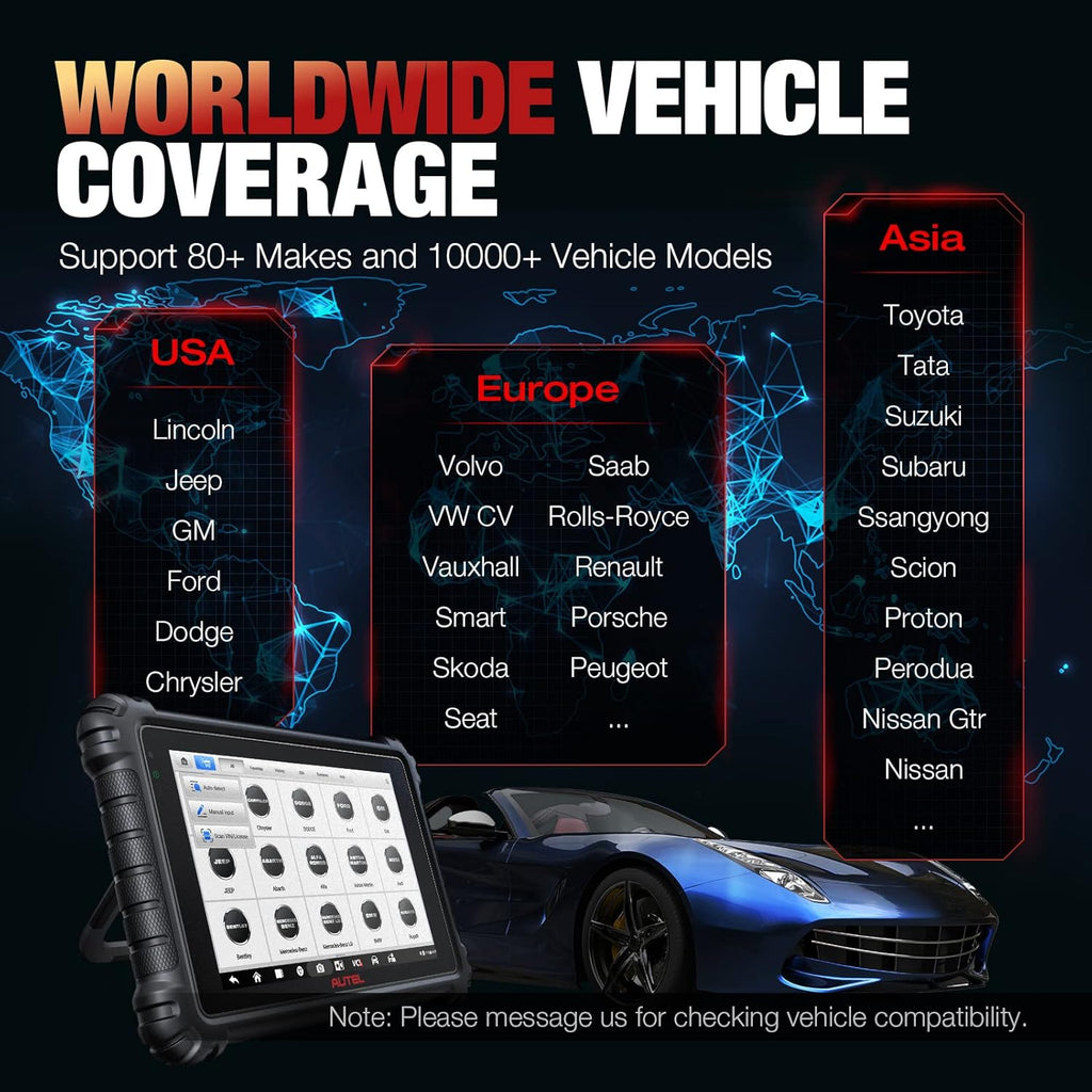 Autel MaxiSys MS906 Pro Diagnostic Scanner with ECU Coding O9117