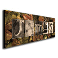 Personalized Hunting Name Art - Lodge, Hunter, Cabin, Man Cave, Decor. (Block Mount - 9.5 x 26)