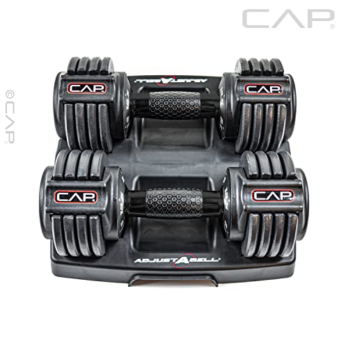 CAP Barbell ADJUSTABELL Adjustable Round Dumbbell Weights O461