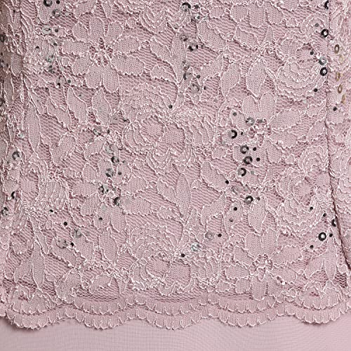 Alex Evenings Women's 3/4 Sleeve Lace Mother of the Bride Dress Z763942