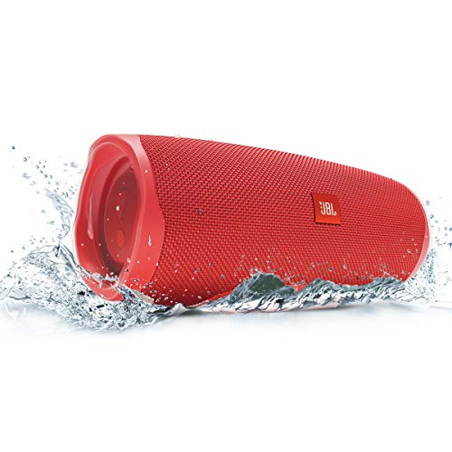 JBL Charge 4 Portable Waterproof Bluetooth Speaker - Black (Renewed) A33506