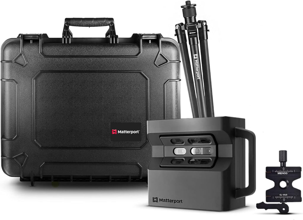 Matterport Pro2 Travel Bundle with Tripod, Clamp, and Hard Case Z112417