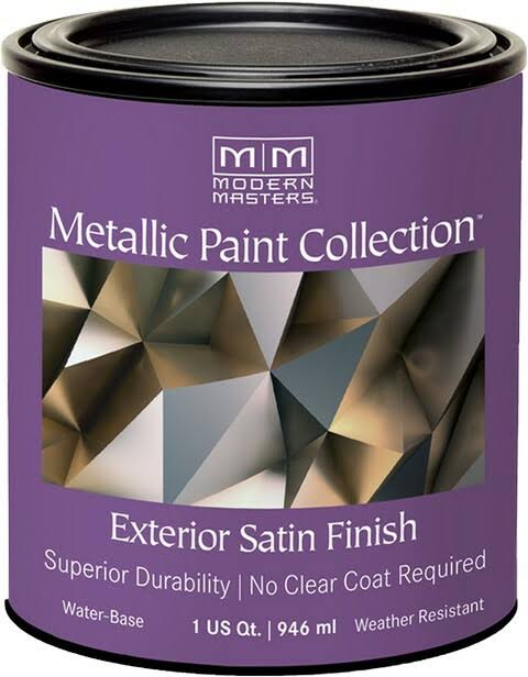 Modern Masters 337173 1G Exterior Metallic Stainless Steel